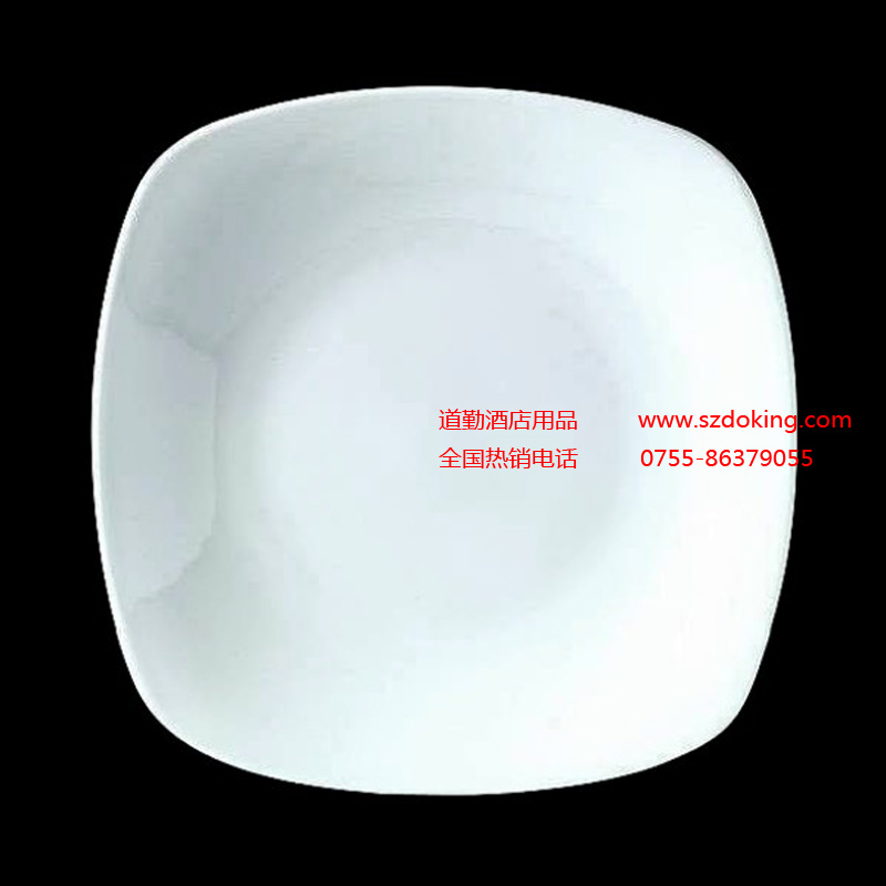 9001C078 英國Steelite 西餐陶瓷方形展示盤